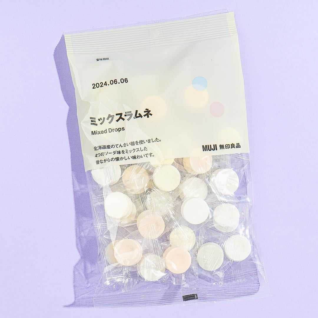 MUJI Gemischte Tropfen Ramune Süßigkeiten