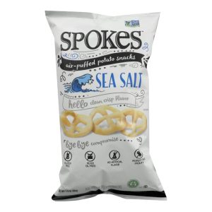 Spokes – gepufft Kartoffel Snacks Meer Salz