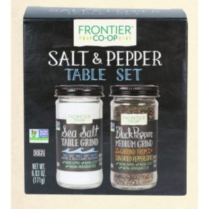 Frontier Herb Natürliches Meersalz & schwarzer Pfeffer Tischset