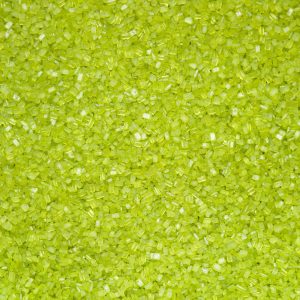 Lime grüner Kristallzucker