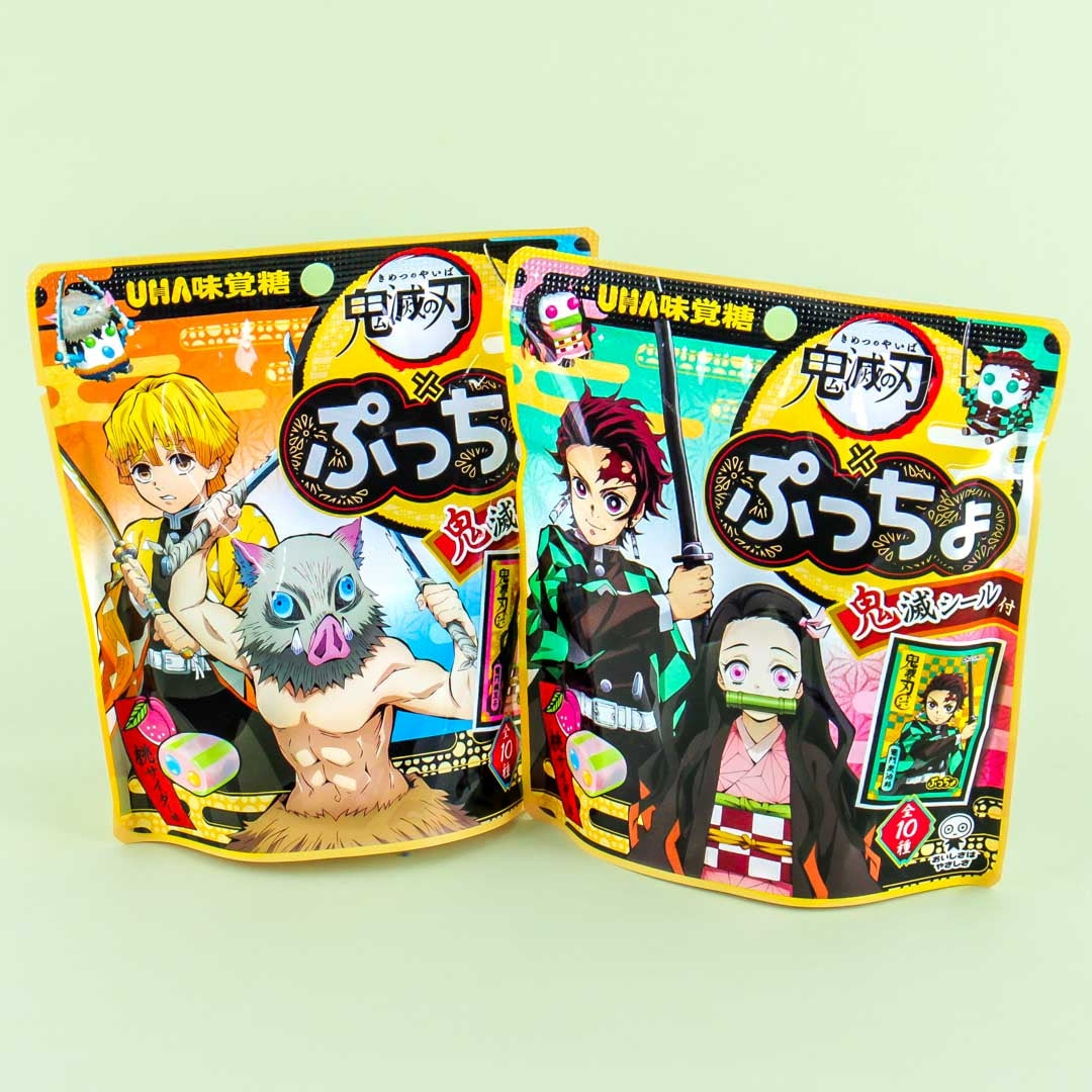 Puccho Demon Slayer Süßigkeit – Pfirsich Soda