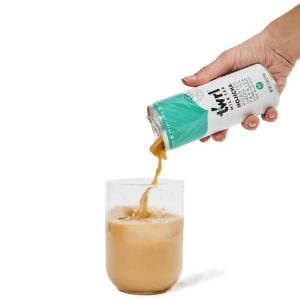 Twrl Hojicha geröstete grüne Milch Teedosen – 12 Dosen x 7.5oz Gehäuse
