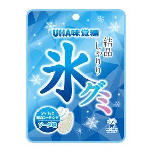 UHA, Koori Gumi, Transparent Fruchtgummi Süßigkeiten, Limonade, – 40g
