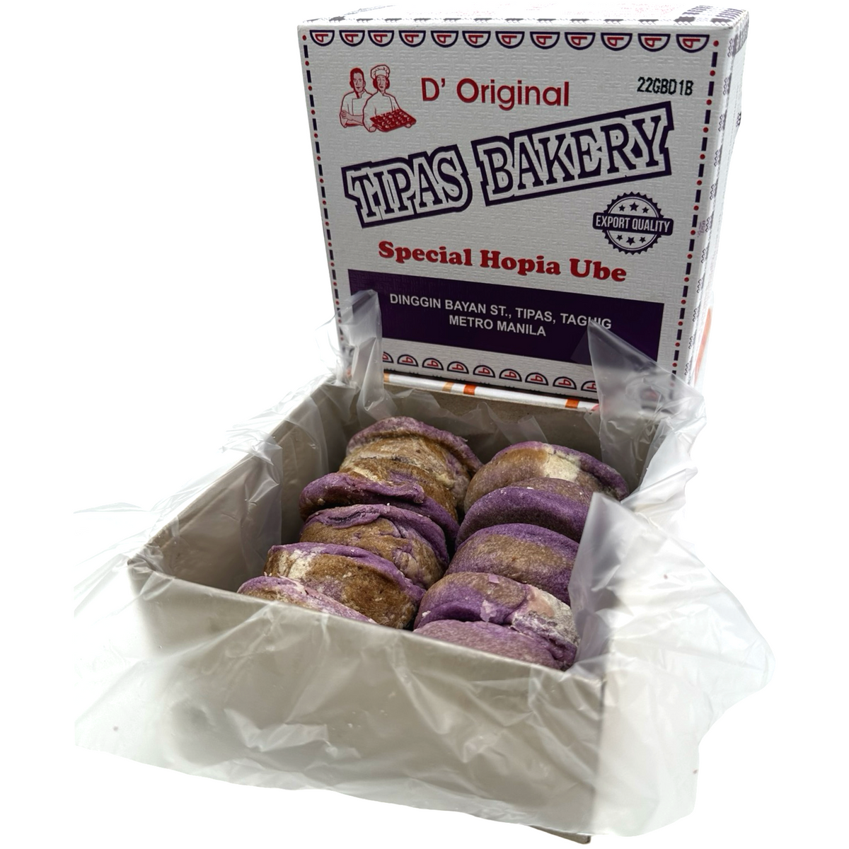 D' Original Tipas – Special Hopia Ube – 10 Stück – 450 G