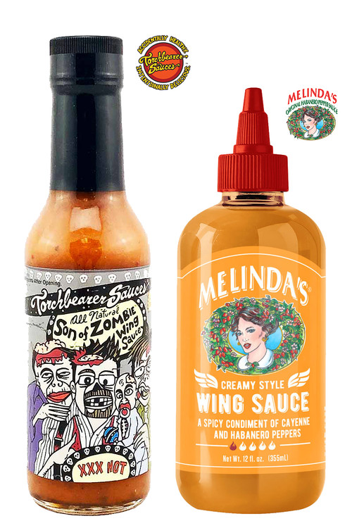 Best of Fiery Wing Saucen Geschenkset, 1/5oz, 1/12oz