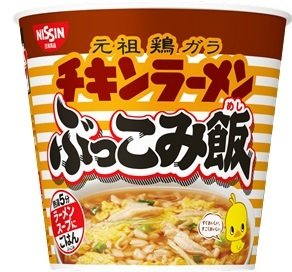 Nissin, Hühnchen Ramen Instant Reis, Bukkomi Meshi