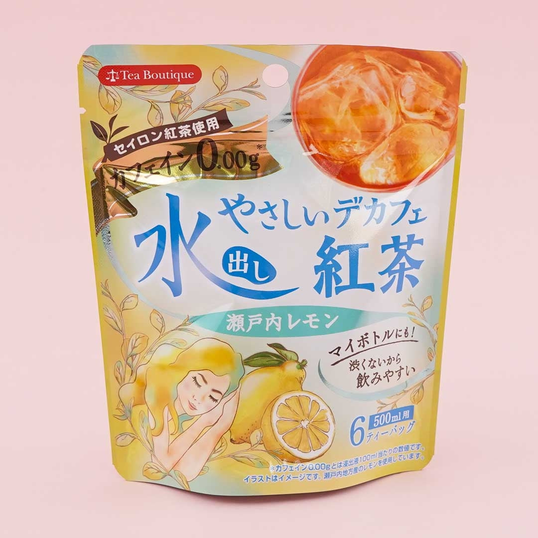 Tee Boutique Cold Brew entkoffeiniert Schwarzer Tee – Setouchi Zitrone