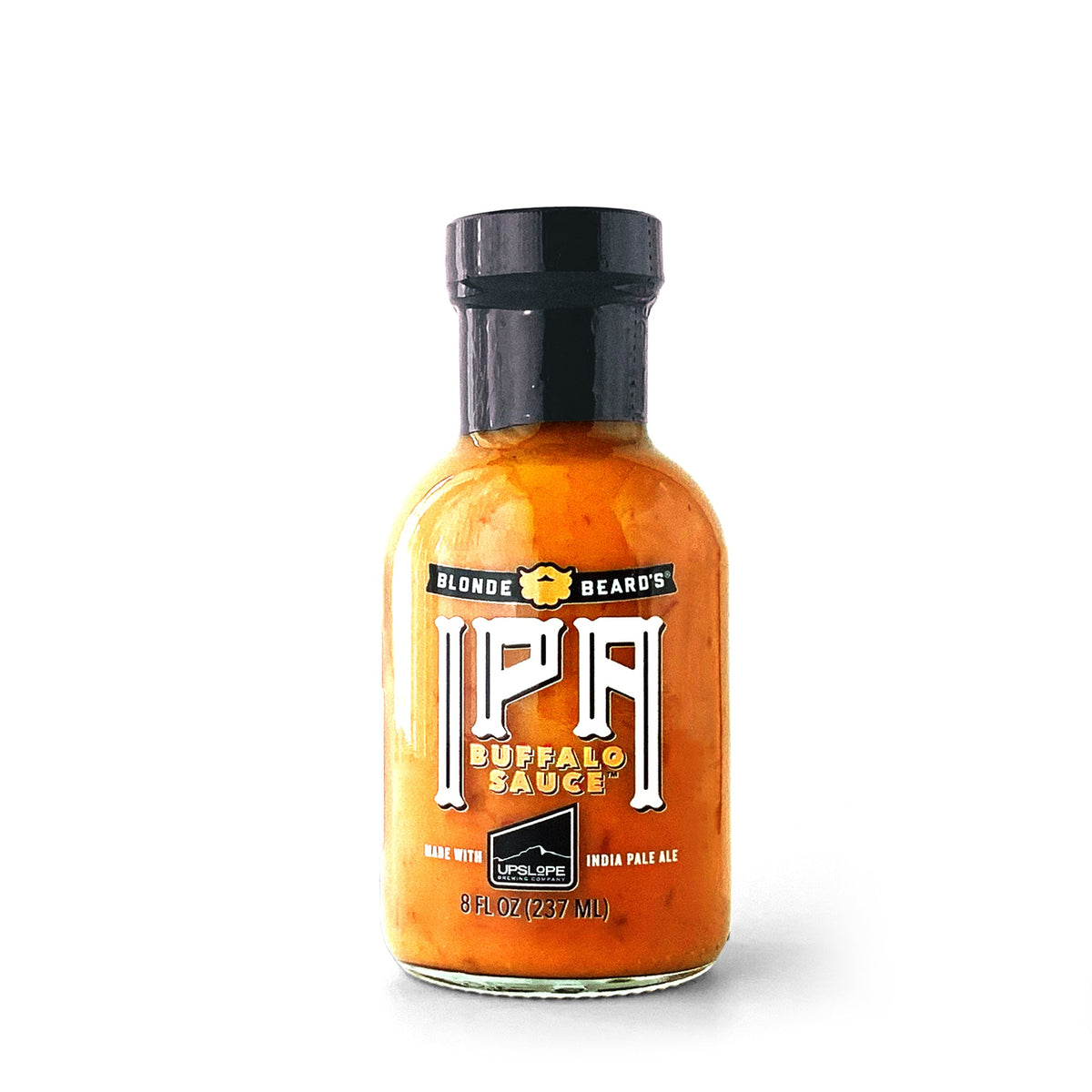 Blonde Beard's IPA Buffalo Sauce Flasche – 12 Flaschen x 8 oz Etui