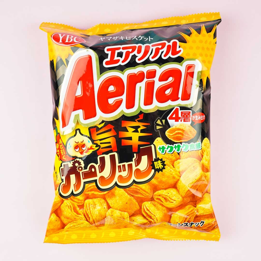Luftige Mais-Snacks – Würziger Knoblauch