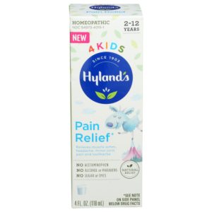 Hyland Kinder Schmerzlinderung 4 fo – Packung mit 1