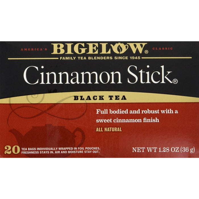 Bigelow Tee-Zimt-Sticks, 20 Beutel, 1,28 Oz – Packung mit 6