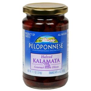 peloponnes oliv kalamata halbierte 6,4 Unzen – Packung mit 6