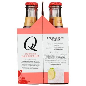 Q Tonic Grapefruit trinken 25.4 fo – Packung mit 8