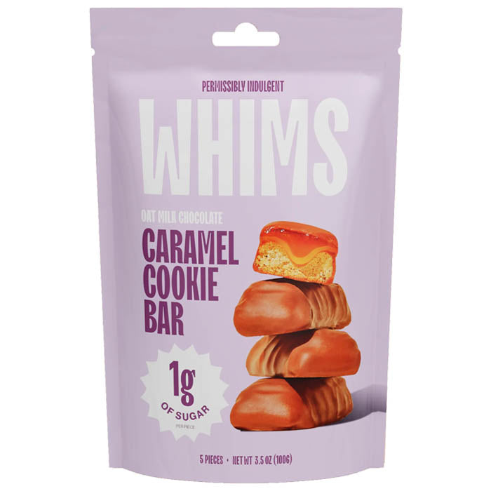 Whims – Karamell Keks Bar, 3,5 Unzen