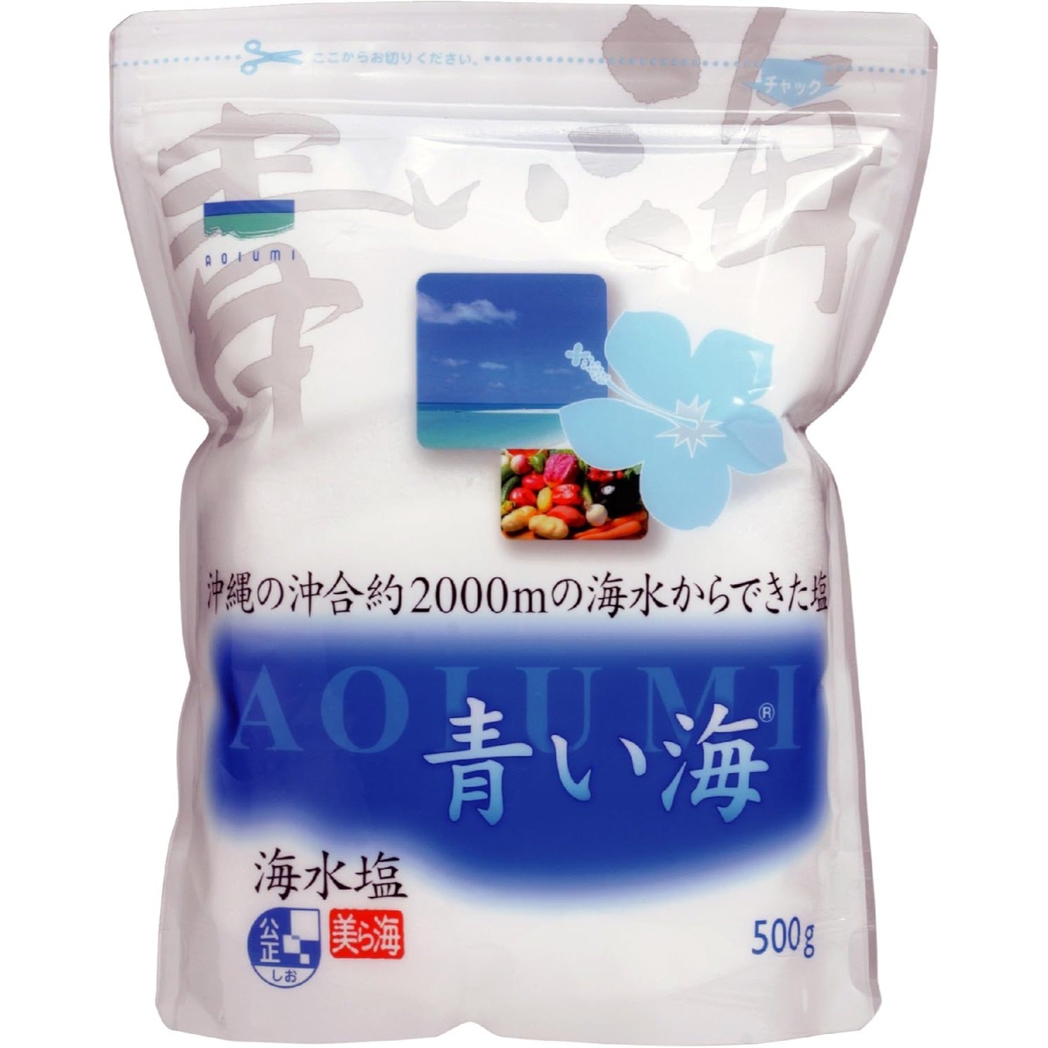 Okinawa Meersalz Aoi Umi Hergestellt in Japan 500g – Tokyo Sakura Mall