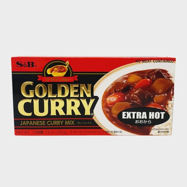 SB Golden Curry Mischung Hot 7,8 Unzen