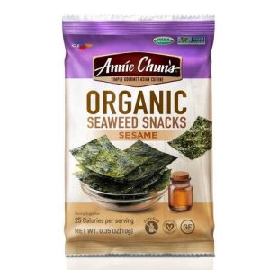 Annie Chun's Bio Sesam Seaweed Snacks zum Naschen