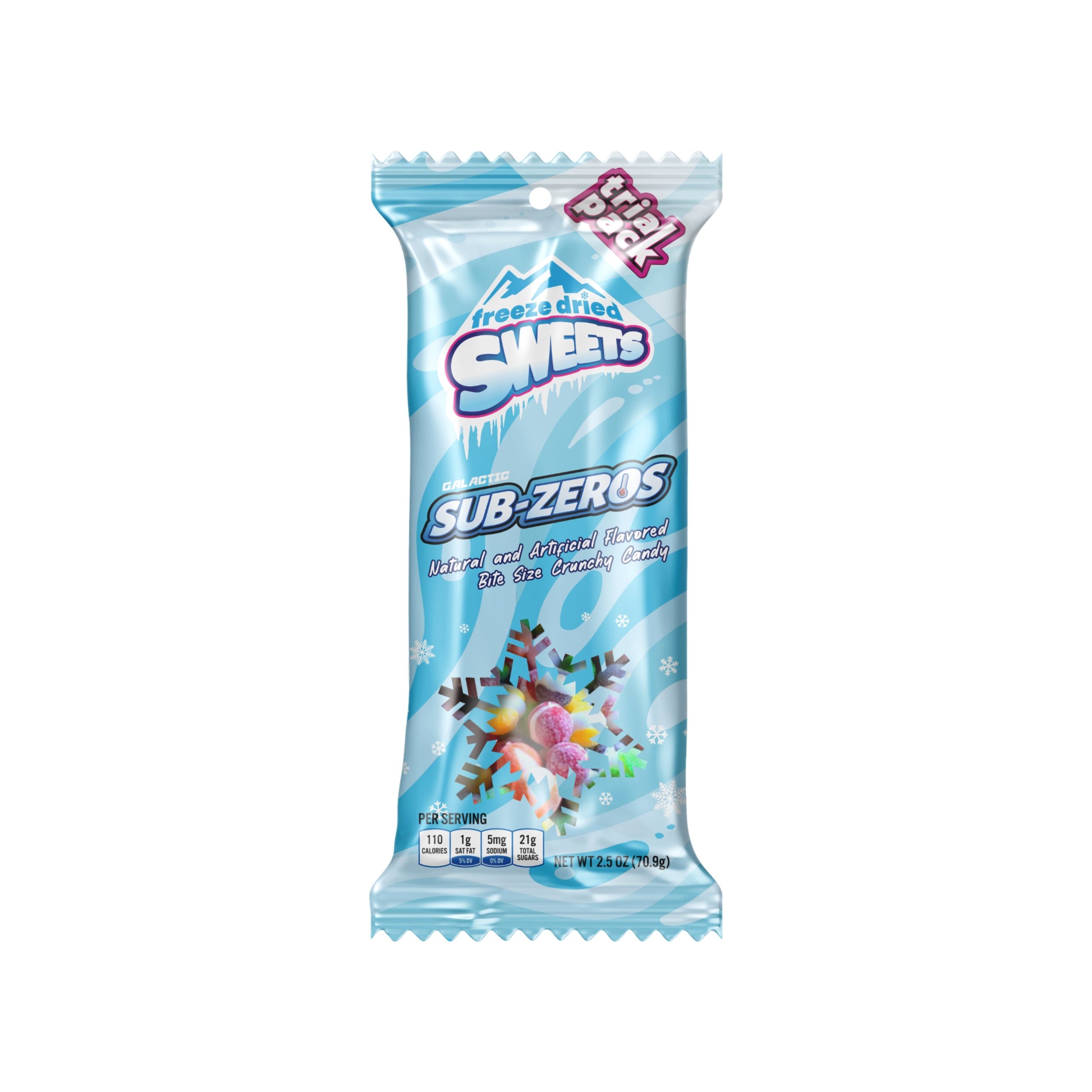 Gefriergetrocknete Süßigkeiten Sub-Zeros (2,5 oz) (USA)