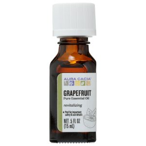 Aura Cacia Ätherisches Öl Grapefruit, 0,5 oz (Packung mit 1)