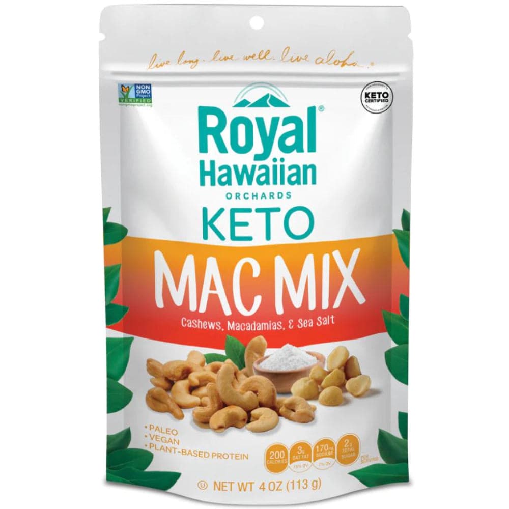Royal Hawaiian – Obstgärten Keto Mac Mischung 4 OZ – (Packung mit 6)