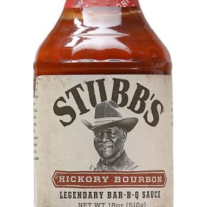 Stubb’s Hickory Bourbon Legendary Bar-B-Q Soße. – 18oz