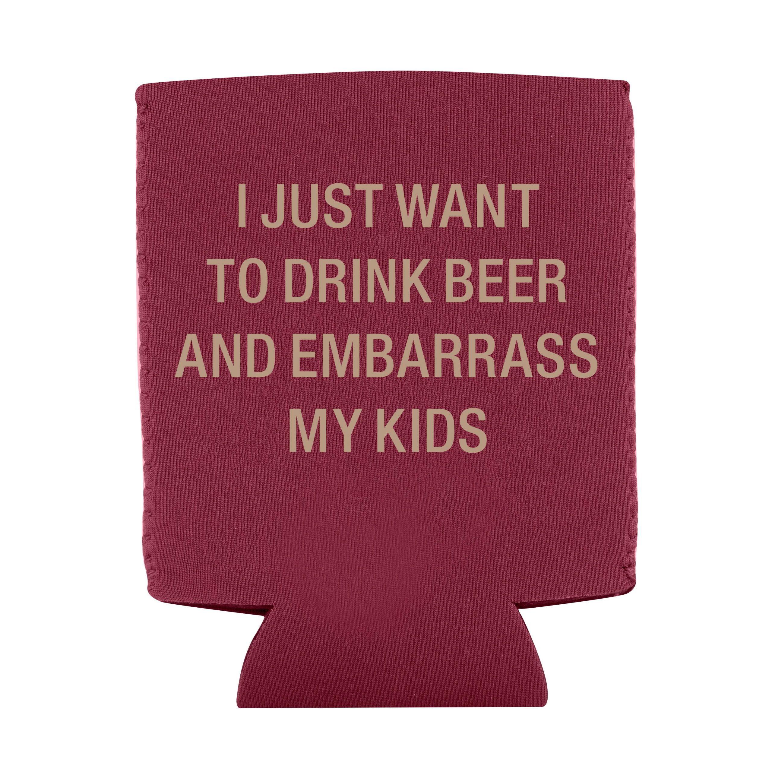 Über Face Designs, Inc. – Peinlich für meine Kinder Koozie