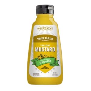 True Made gelbe Senf-Squeeze-Flaschen – 6 Flaschen x Gehäuse – 12oz