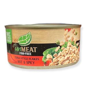 Unfleisch – Fischfreie Thunfischflocken Hot & scharf – 180 G