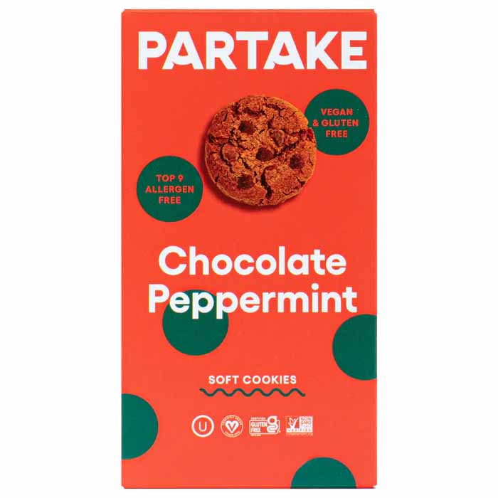 Partake Schokoladenpfefferminze weich gebackene Kekse – Regular