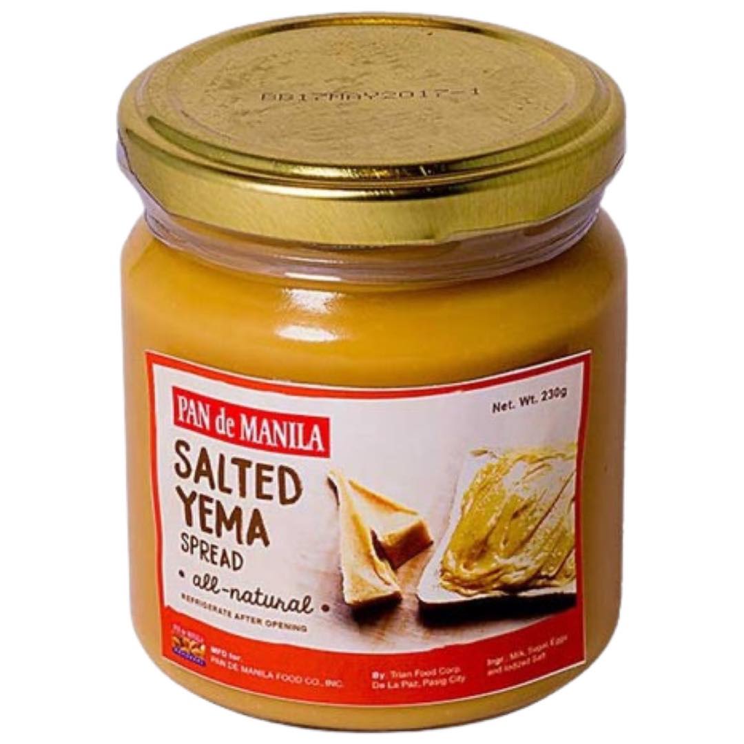 Pan De Manila – Gesalzener Yema-Aufstrich – All natürlich – 230 ML