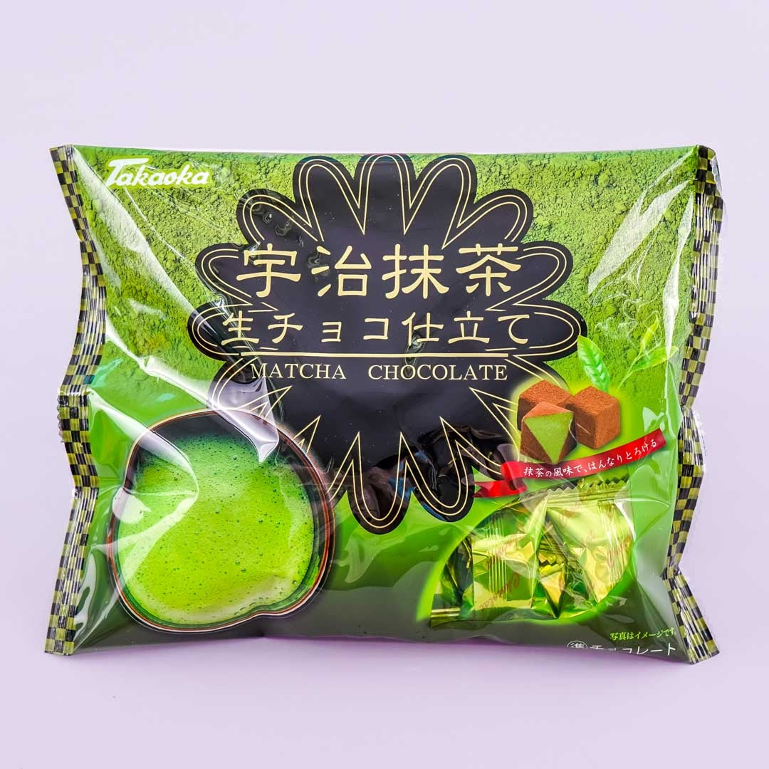 Takaoka Uji Matcha Schokoladenbeutel