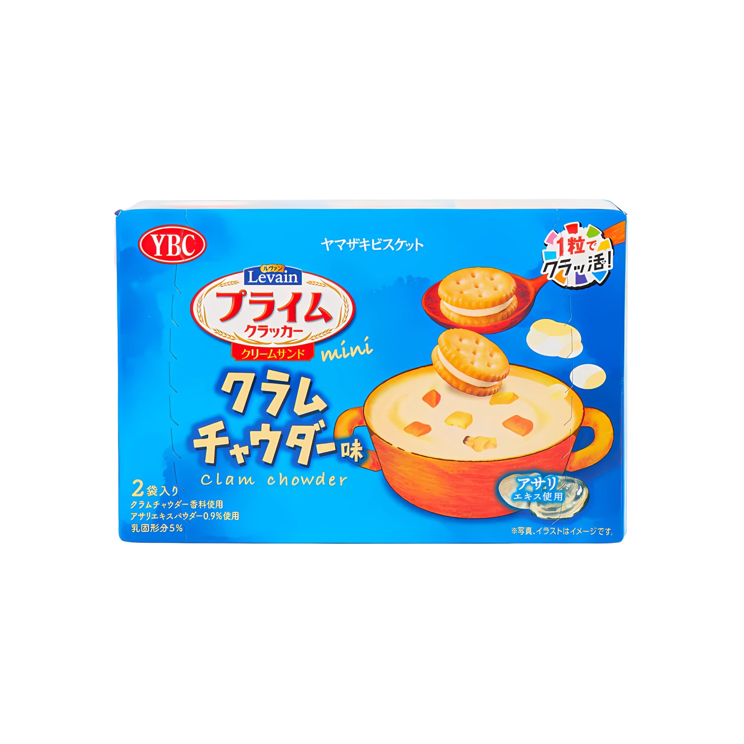 YBC Levain Prime Cracker Clam Chowder Geschmack (Japan)