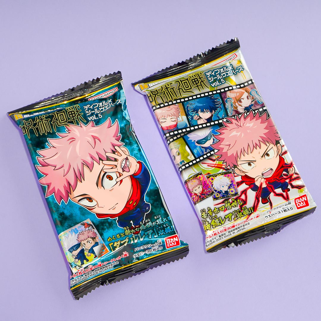 Jujutsu Kaisen Niformation Vol. 5 Waffel & Seal Aufkleber
