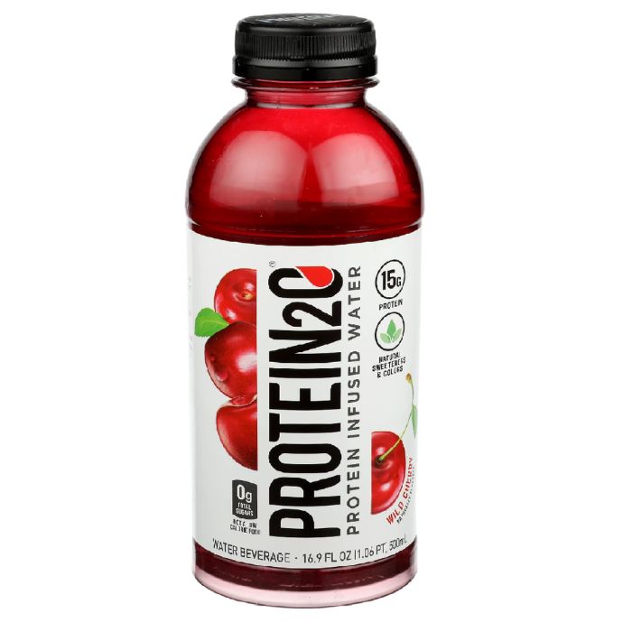 Protein2O – Wild Kirsche Proteingetränk, 16,9 fl oz – Packung mit 12 Stück