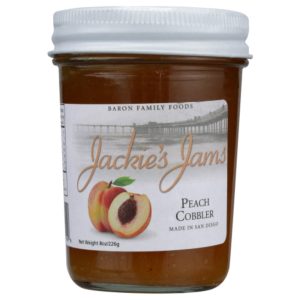 Jackies Marmeladen – Pfirsich Kopfbedeckungen Marmelade