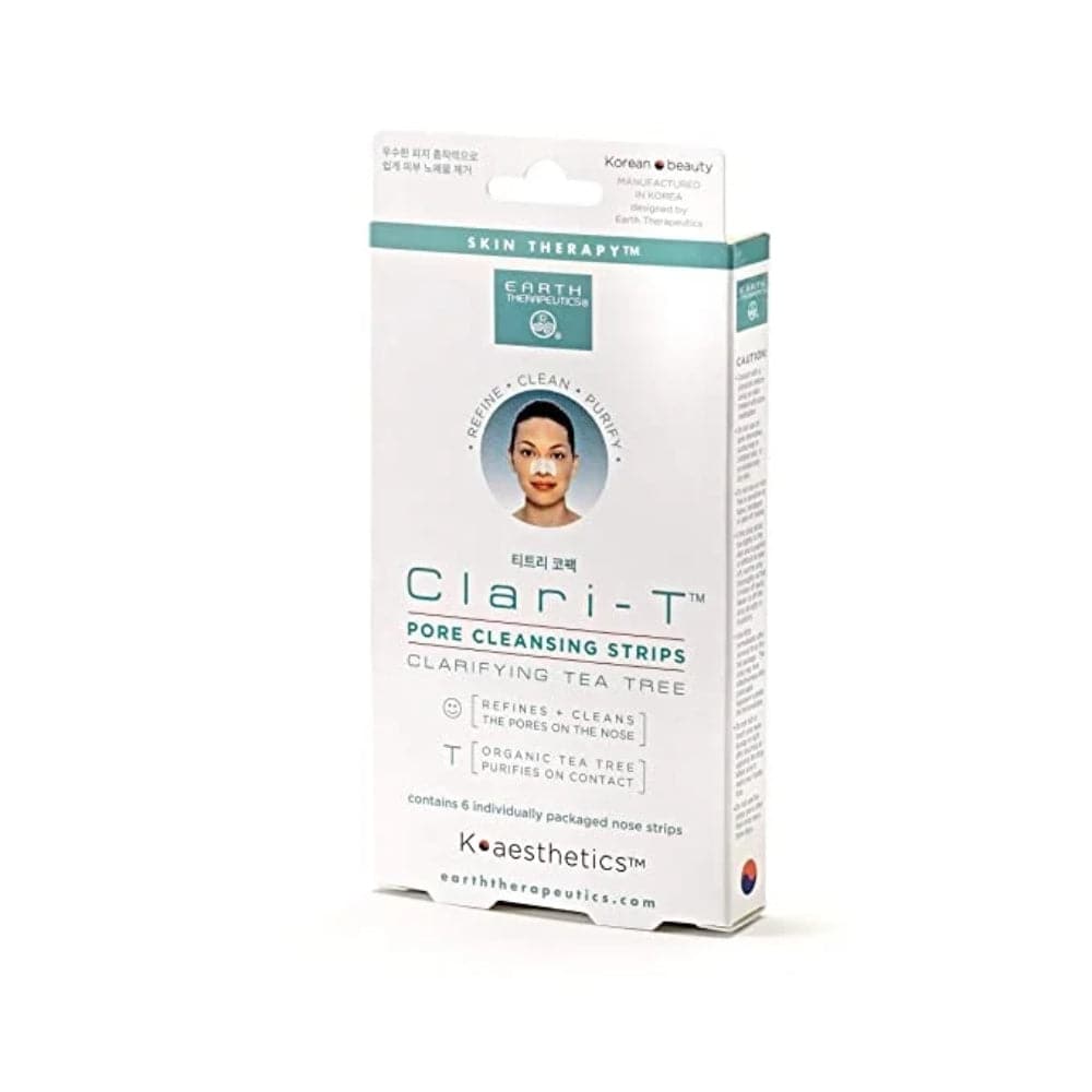 Earth Therapeutics – Klärende Teebaumporen reinigen Nasenstreifen, 1