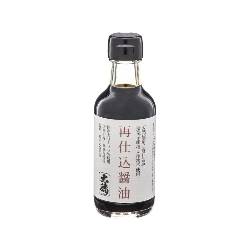 Daitoku Aged Saishikomi Shoyu Double Brewed Nicht-GVO Sojasauce 200ml