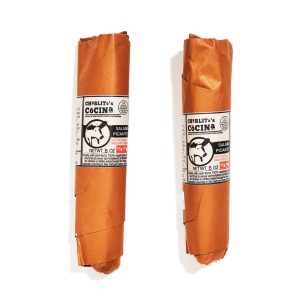 Charlito’s Cocina Salami Picante – Dry Cured würzige Salami – 16 x – 5oz