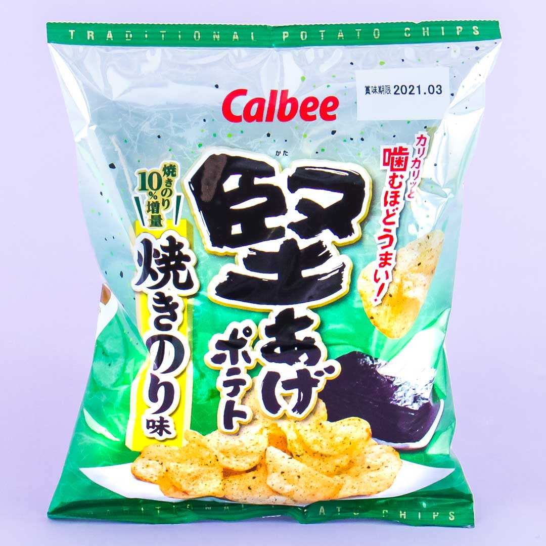 Calbee Kata-age Kartoffelchips – Gegrillte Algen