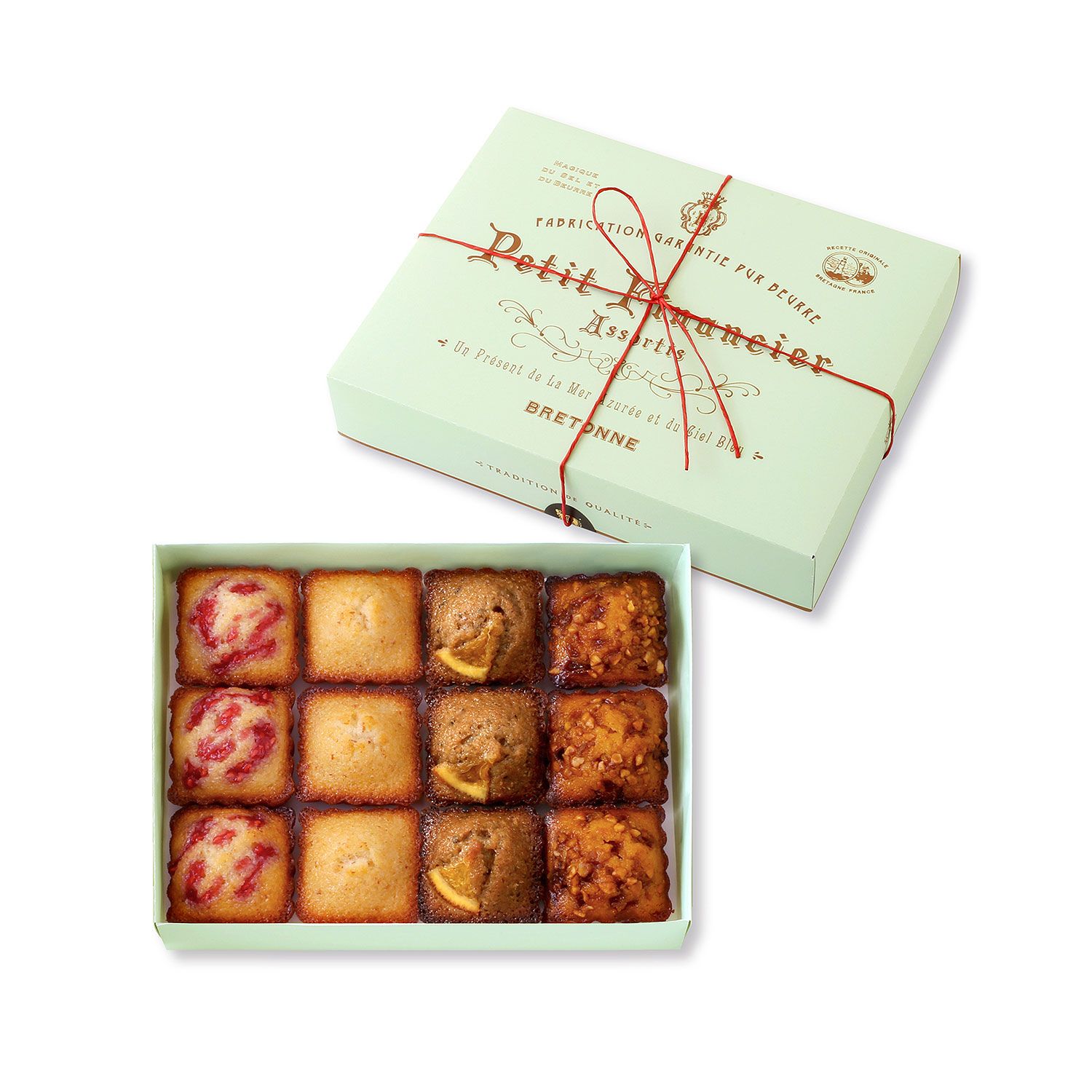 Biscuiterie Bretonne, Petit Financier Sortiment, 12 Stück