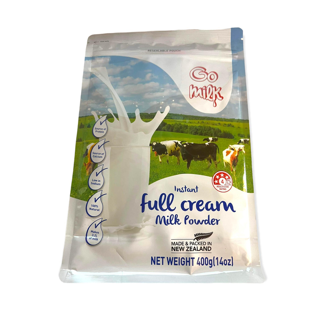 Go Milch – Instant Vollmilchpulver Milch – 400 G