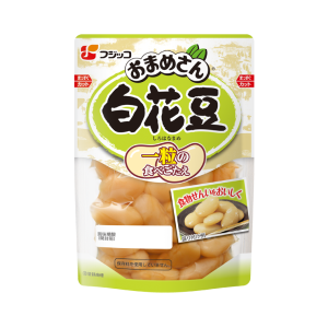Fujikko, Omamesan, Shirohanamame, Cooked weiße Bohne, – 145g