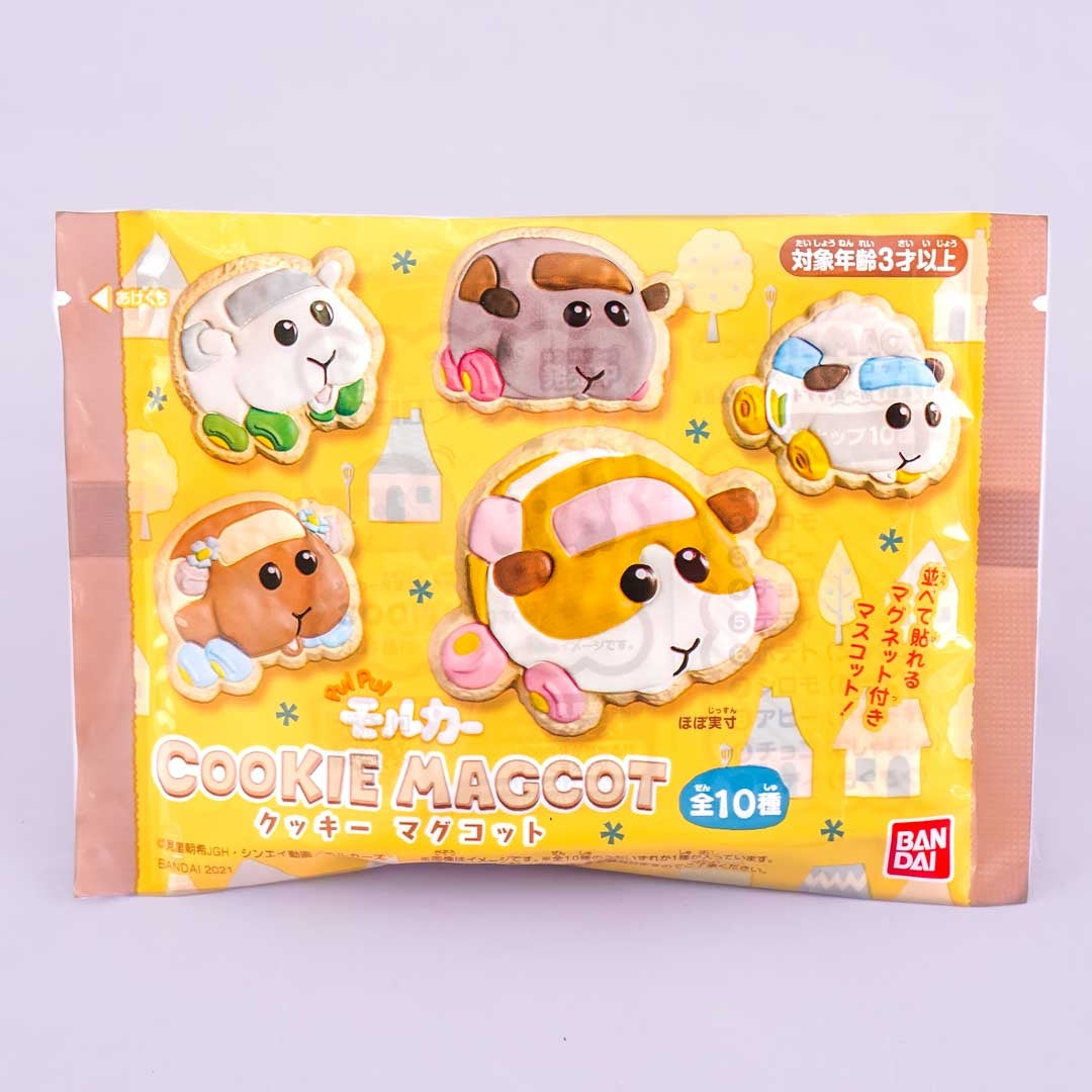 Bandai Pui Pui Molcar Keks Magnet mit Gummi