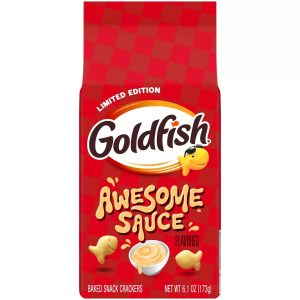 Goldfish Awesome Soße gebacken Cracker
