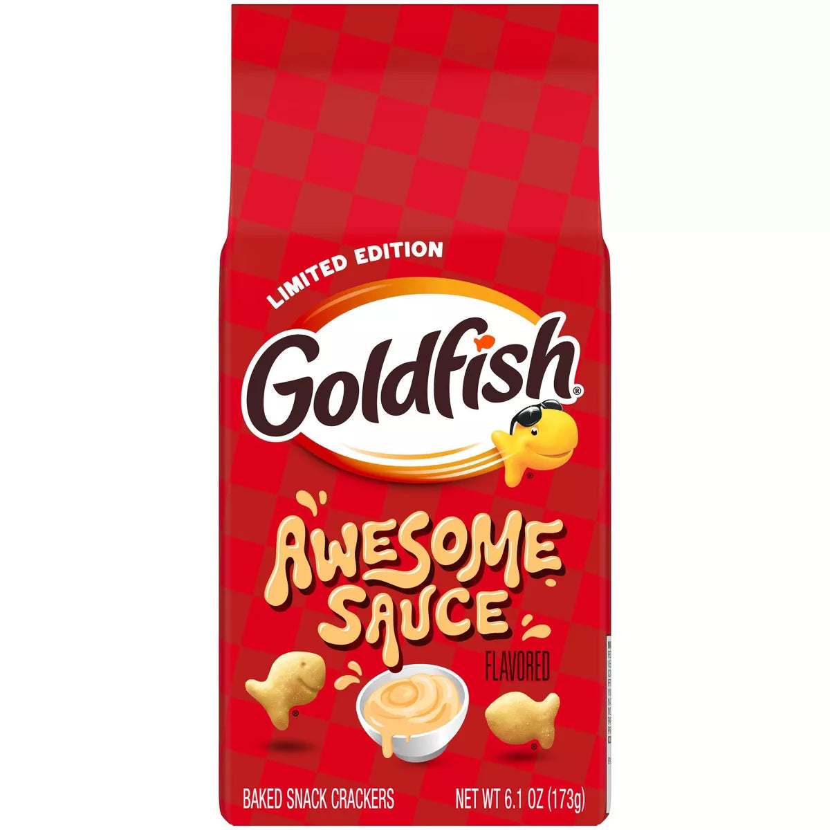 Goldfish Awesome Soße gebacken Cracker