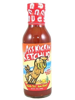Ass Kickin Ketchup, . – 12oz