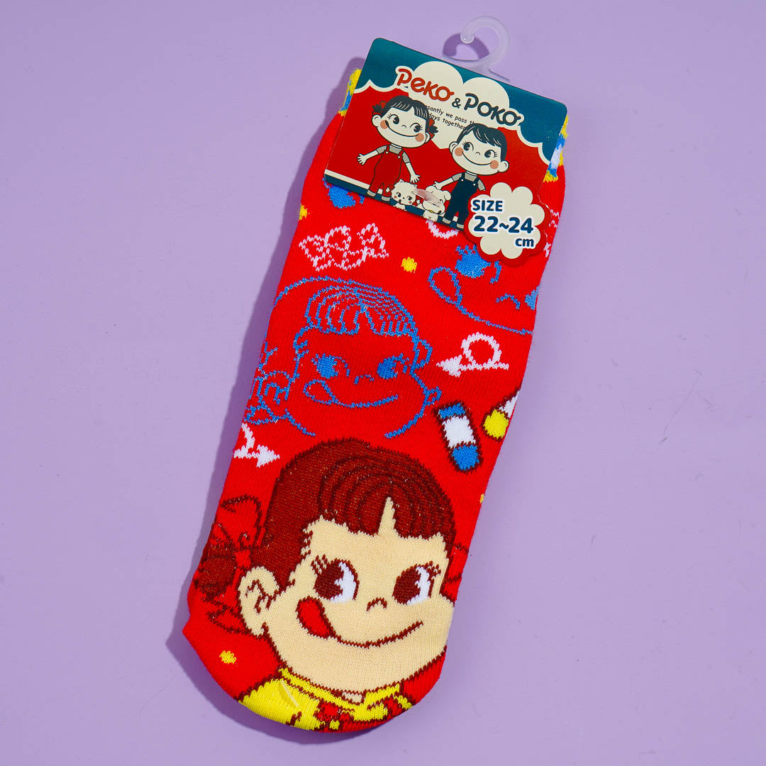 Milky Peko-Chan Überladen Socken