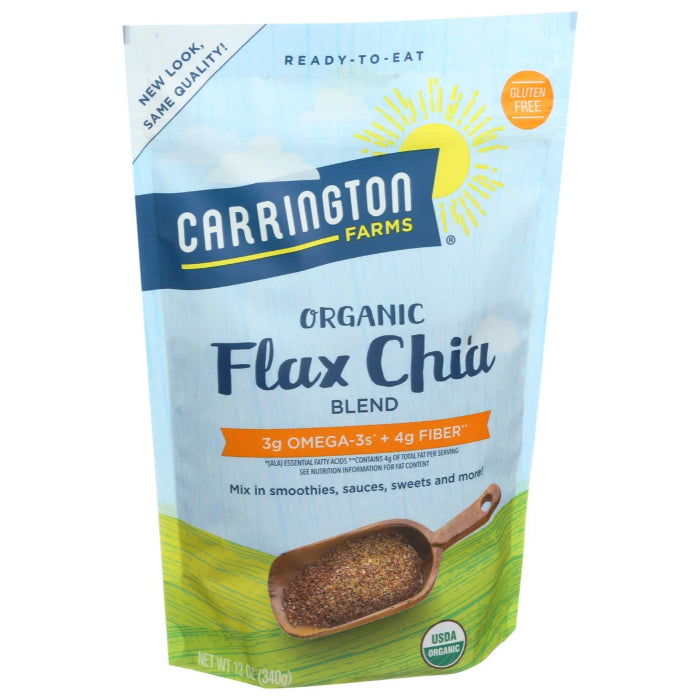 Carrington Farms – Flachs Chia Mischung, 12 Oz (Packung von 6)