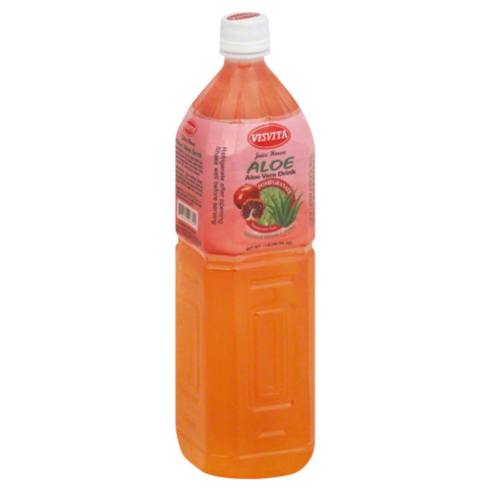 Visvita – Aloe Vera Drink Granatapfel Geschmack, 16.9 fl oz