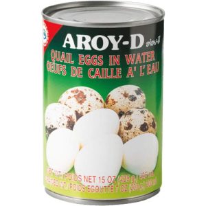 Aroy – D – Quail Eggs in Wasser – 15 Unzen